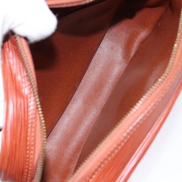 LOUIS VUITTON Epi Jeune FilleMM Shoulder Bag Brown M52153 LV Auth 127970 - Picture 11 of 16